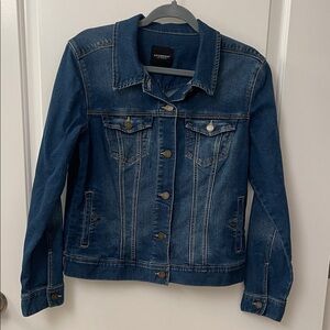 Liverpool Los Angeles Dark Blue Jean Jacket
